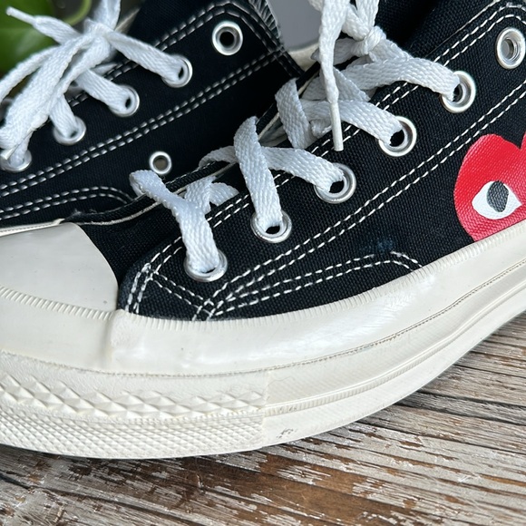 Converse Comme des Garçons
Play x Chuck 70 size 9 great used condition - Picture 4 of 8